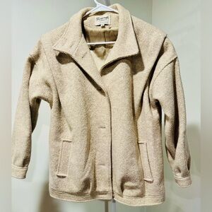 Ferncroft Twede Wool Bomber Jacket